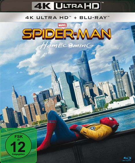 Spider-Man: Homecoming (Ultra HD Blu-ray &amp; Blu-ray), 1 Ultra HD Blu-ray und 1 Blu-ray Disc