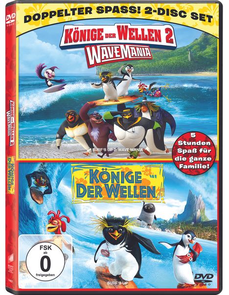 Könige der Wellen 1 &amp; 2, 2 DVDs
