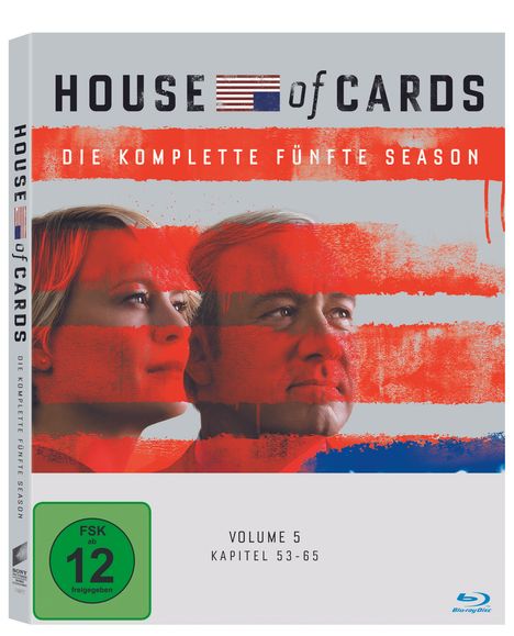 House Of Cards Season 5 (Blu-ray), 4 Blu-ray Discs