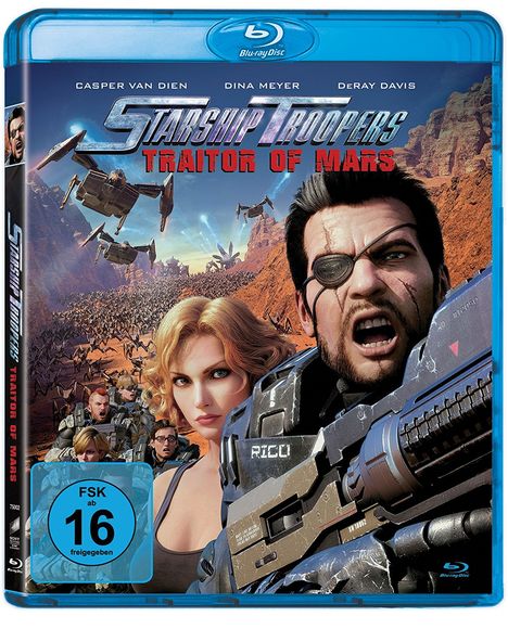 Starship Troopers: Traitor of Mars (Blu-ray), Blu-ray Disc