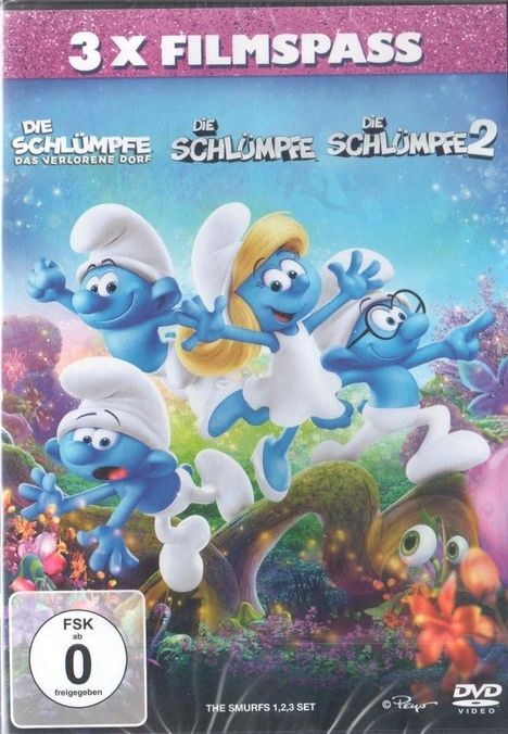 Die Schlümpfe 3er Box, 3 DVDs