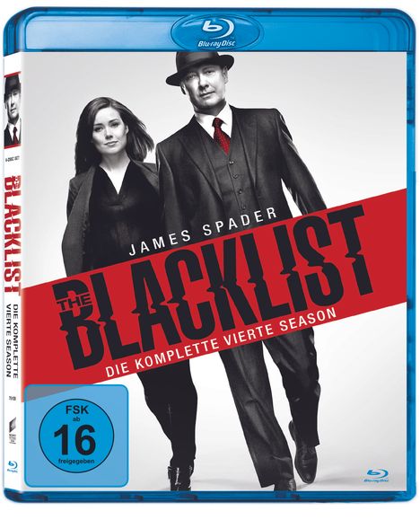 The Blacklist Staffel 4 (Blu-ray), 6 Blu-ray Discs