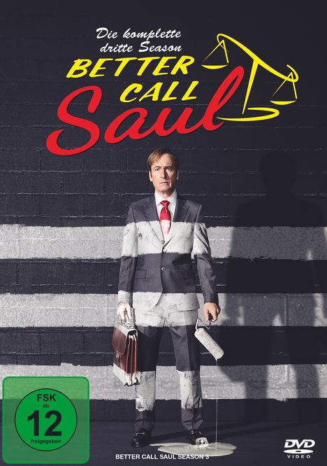 Better Call Saul Staffel 3, 3 DVDs