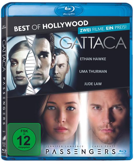 Gattaca / Passengers (Blu-ray), 2 Blu-ray Discs