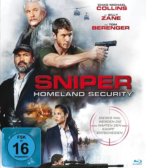 Sniper: Homeland Security (Blu-ray), Blu-ray Disc