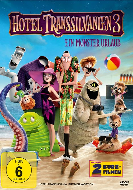 Hotel Transsilvanien 3 - Ein Monster Urlaub, DVD