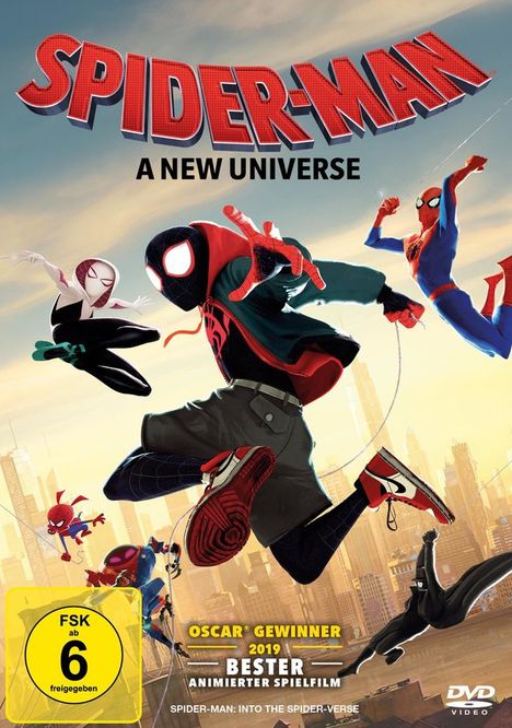 Spider-Man: A New Universe, DVD