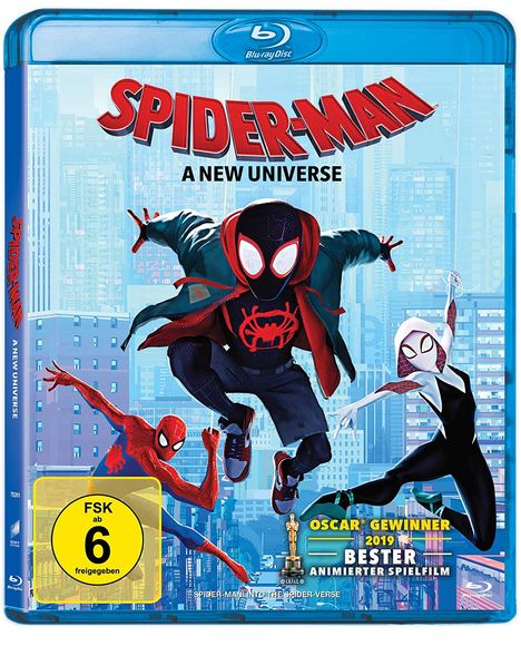 Spider-Man: A New Universe (Blu-ray), Blu-ray Disc