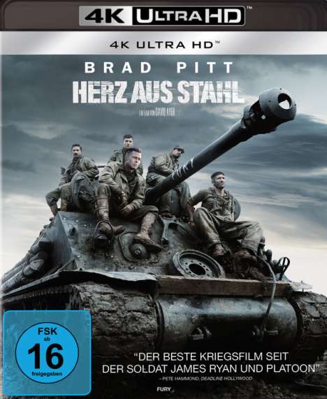 Herz aus Stahl (Ultra HD Blu-ray), Ultra HD Blu-ray