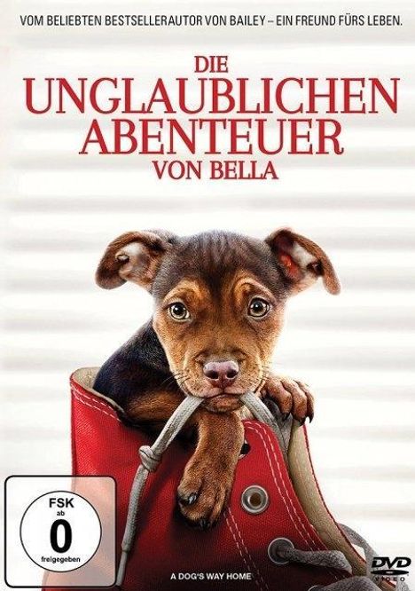 Die unglaublichen Abenteuer von Bella, DVD