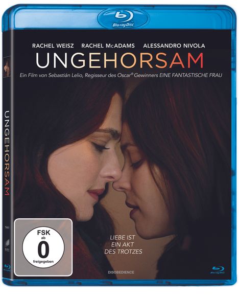 Ungehorsam (Blu-ray), Blu-ray Disc