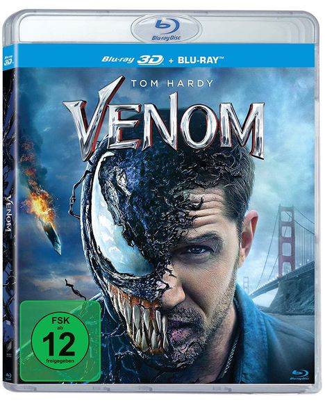 Venom (3D &amp; 2D Blu-ray), 2 Blu-ray Discs