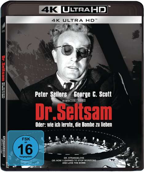 Dr. Seltsam oder: Wie ich lernte, die Bombe zu lieben (Ultra HD Blu-ray), Ultra HD Blu-ray
