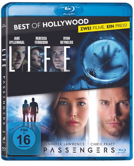 Life / Passengers (Blu-ray), 2 Blu-ray Discs