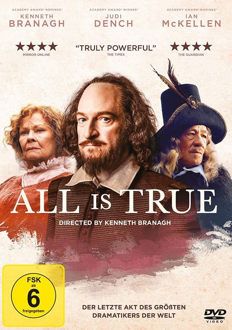 All is true, DVD