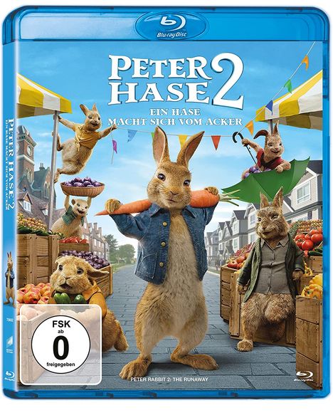Peter Hase 2 - Ein Hase macht sich vom Acker (Blu-ray), Blu-ray Disc