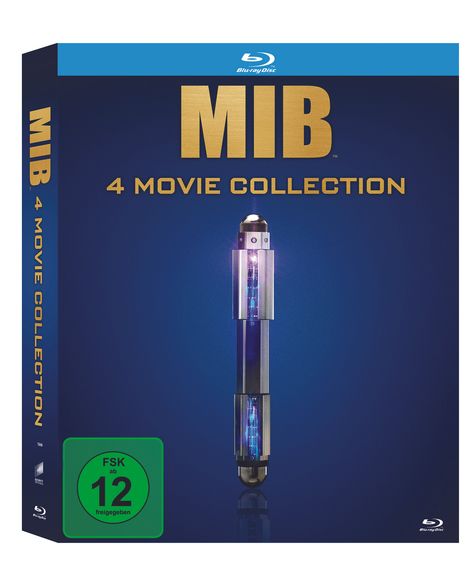 Men in Black 4 Movie Collection, 4 Blu-ray Discs
