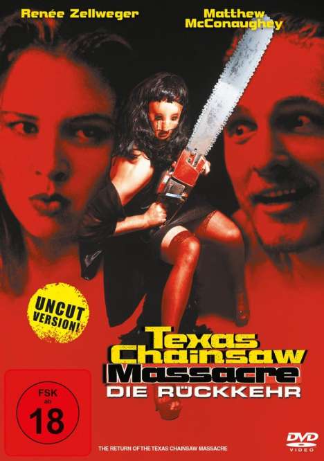 Texas Chainsaw Massacre: Die Rückkehr, DVD