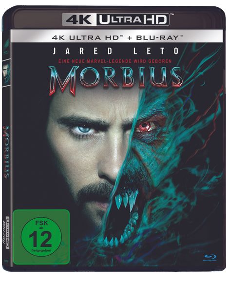 Morbius (Ultra HD Blu-ray &amp; Blu-ray), 1 Ultra HD Blu-ray und 1 Blu-ray Disc