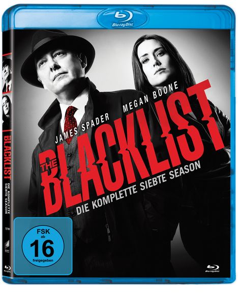 The Blacklist Staffel 7 (Blu-ray), 5 Blu-ray Discs