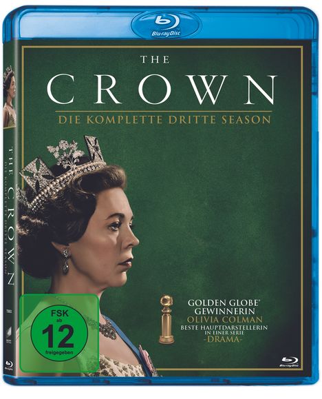 The Crown Staffel 3 (Blu-ray), 4 Blu-ray Discs