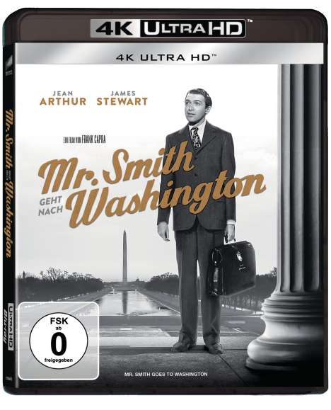Mr. Smith geht nach Washington (Ultra HD Blu-ray), Ultra HD Blu-ray