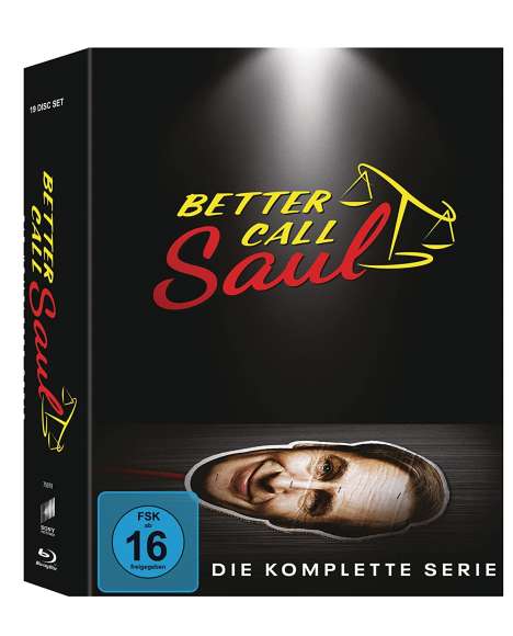 Better Call Saul (Komplette Serie) (Blu-ray), 19 Blu-ray Discs