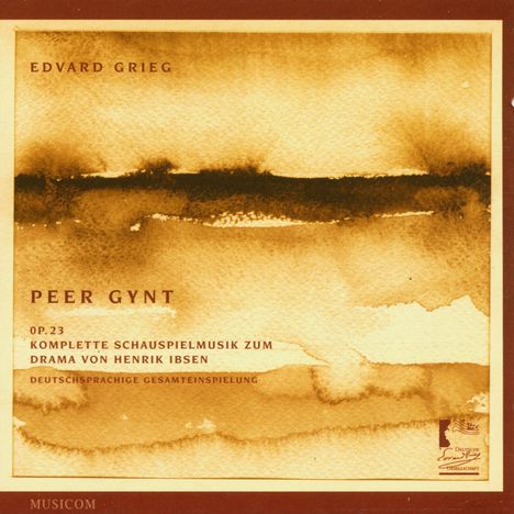 Edvard Grieg (1843-1907): Peer Gynt op.23 (Komplette Bühnenmusik in deutscher Sprache), 2 CDs