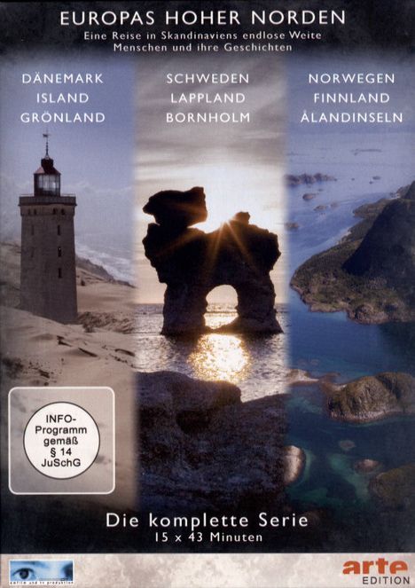 Europas hoher Norden (Komplette Serie), 6 DVDs