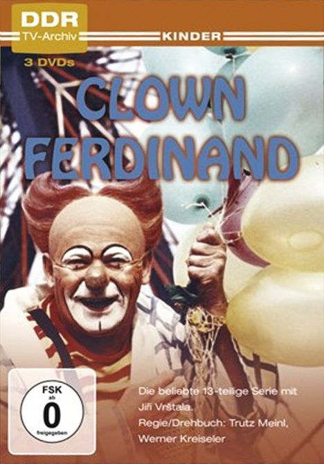 Clown Ferdinand, 3 DVDs