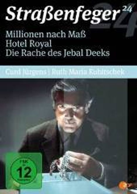 Straßenfeger Vol.24: Millionen nach Mass / Hotel Royal / Die Rache des Jebal Deeks, 4 DVDs
