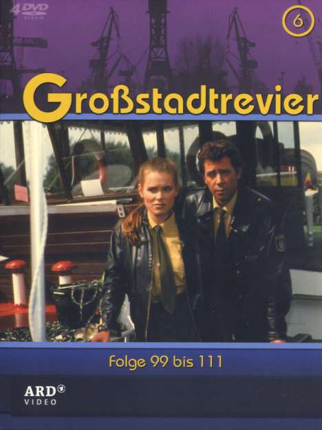 Großstadtrevier Box 6, 4 DVDs