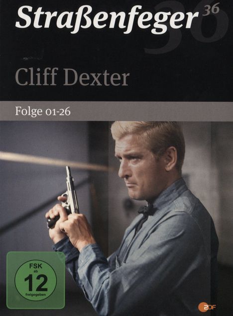 Straßenfeger Vol.36: Cliff Dexter Folge 1-26, 4 DVDs