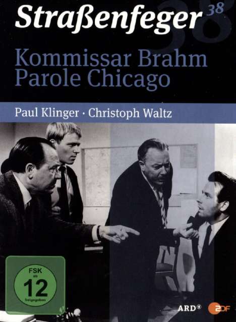Straßenfeger Vol.38: Kommissar Brahm / Parole Chicago, 4 DVDs