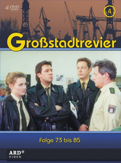 Großstadtrevier Box 4 (Staffel 9), 4 DVDs