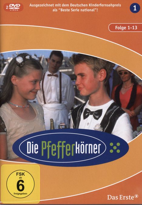 Die Pfefferkörner Staffel 1, 2 DVDs