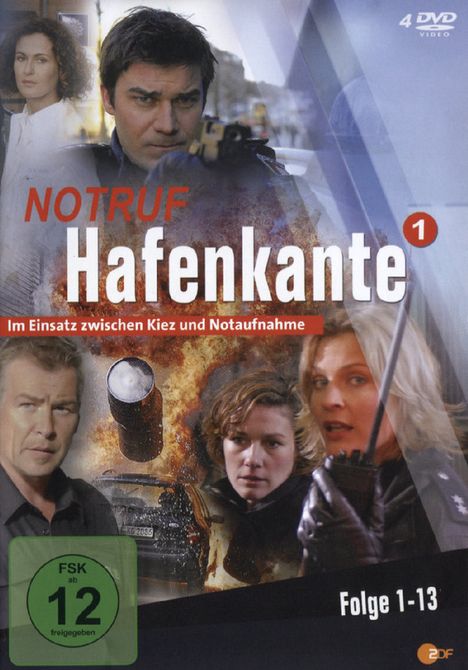 Notruf Hafenkante Vol. 1 (Folgen 1-13), 4 DVDs