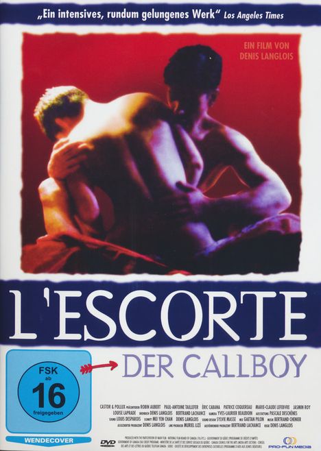 L'Escorte - Der Callboy (OmU), DVD