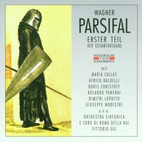 Richard Wagner (1813-1883): Parsifal (in ital.Spr./1.Teil), 2 CDs