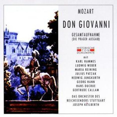 Wolfgang Amadeus Mozart (1756-1791): Don Giovanni (in dt.Spr.), 2 CDs