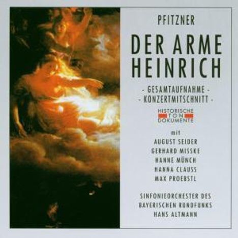 Hans Pfitzner (1869-1949): Der arme Heinrich, 2 CDs