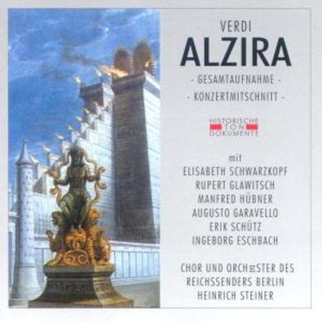 Giuseppe Verdi (1813-1901): Alzira (in dt.Spr.), 2 CDs