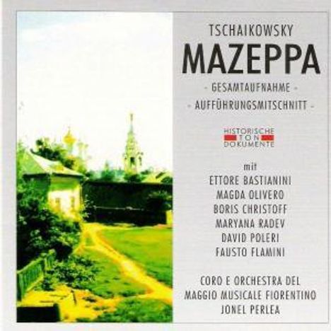 Peter Iljitsch Tschaikowsky (1840-1893): Mazeppa (in italienischer Sprache), 2 CDs