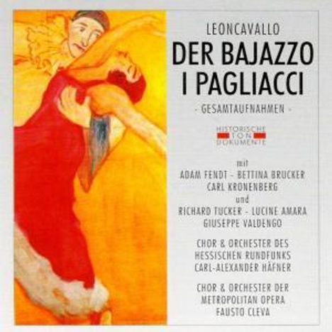 Ruggero Leoncavallo (1857-1919): Pagliacci (in dt.Spr.), 2 CDs