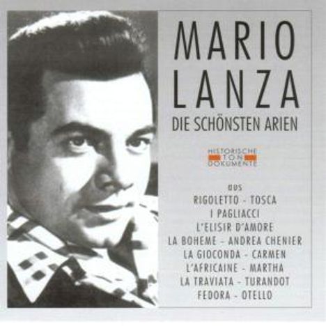 Mario Lanza - Die schönsten Arien, 2 CDs