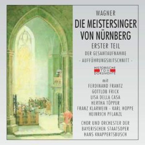 Richard Wagner (1813-1883): Die Meistersinger von Nürnberg (1.Teil), 2 CDs