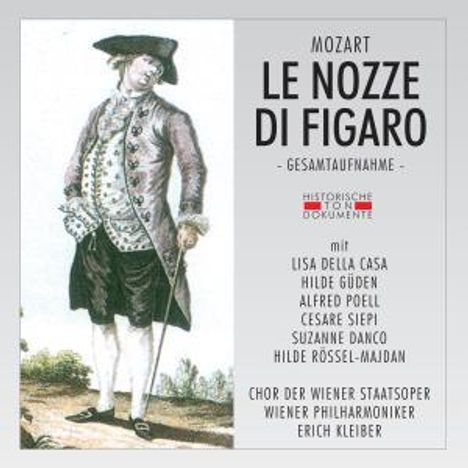 Wolfgang Amadeus Mozart (1756-1791): Die Hochzeit des Figaro, 2 CDs