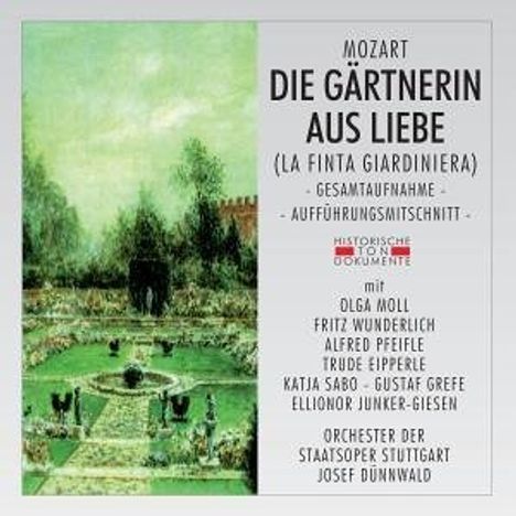 Wolfgang Amadeus Mozart (1756-1791): La Finta Giardiniera KV 196 (in deutscher Spr.), 2 CDs