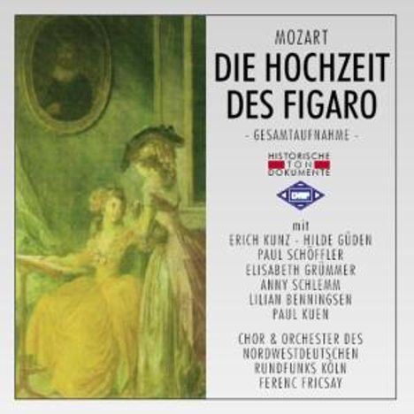 Wolfgang Amadeus Mozart (1756-1791): Die Hochzeit des Figaro (in dt.Spr.), 2 CDs