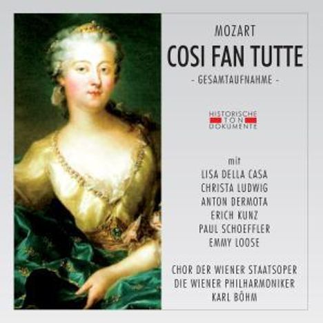 Wolfgang Amadeus Mozart (1756-1791): Cosi fan tutte, 2 CDs